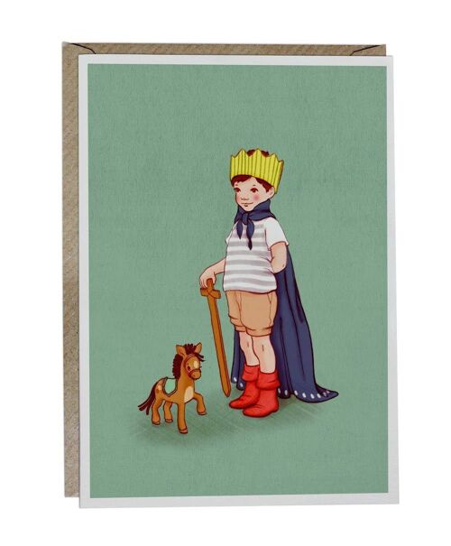 The Little King Card