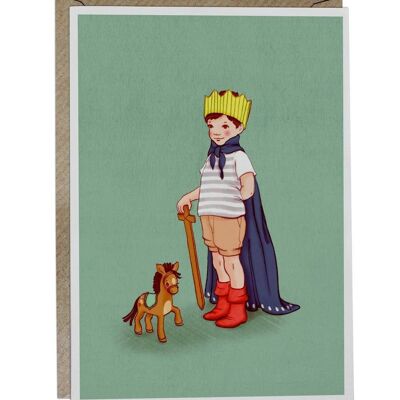 The Little King Card