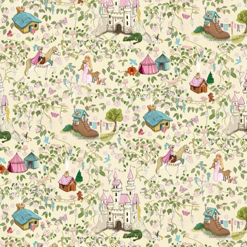 Wrapping paper sheet - Fairytale