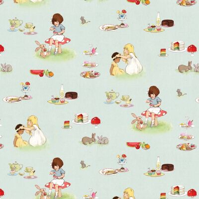 Wrapping paper sheet - Tea Party