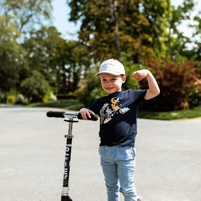 T-shirt Enfant / Vélo volant / Bleu Marine
