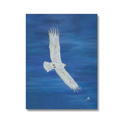Soaring Eagle Amanya Design Canvas 16"x20"