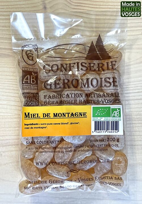 Bonbons Miel de Montagne de Savoie — Confiserie Spagnolo