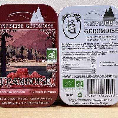 Boite de poche - Framboise - 70 g