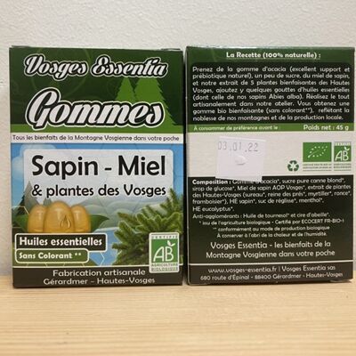 Gommes Sapin (HE), Miel de sapin, Plantes - 45 g