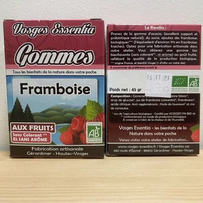 Gommes Framboise - 45 g