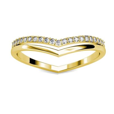 Tiryns Ring – Gold und Kristall