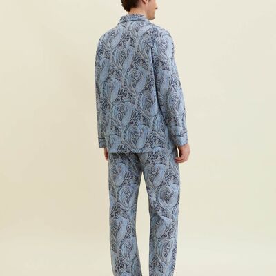 Men's Fine Cotton Pyjamas Made with Liberty Fabric - Hugo