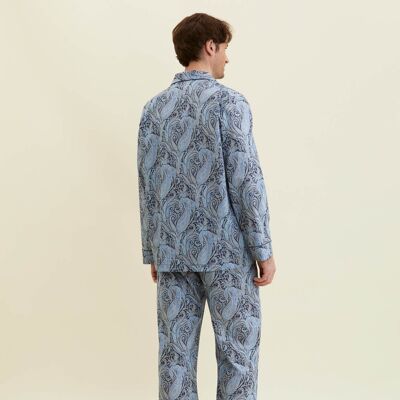 Men's Fine Cotton Pyjamas Made with Liberty Fabric - Hugo