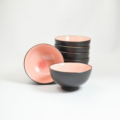 Cha wan tea bowl 6VE - pink