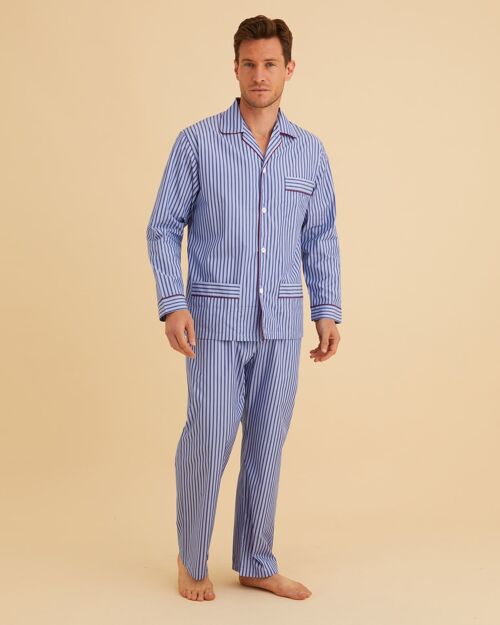 Men's Two-Fold Cotton Pyjamas - TF41