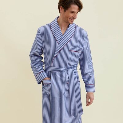 Men's Two-Fold Cotton Dressing Gown - TF41