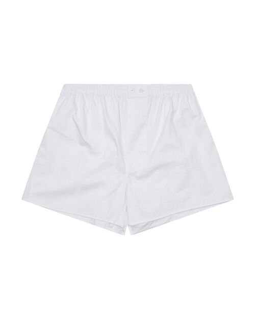 Men's Classic Cotton Boxer Shorts - White