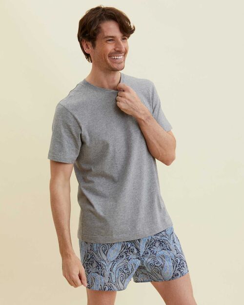 Men's Fine Cotton Boxer Shorts made with Liberty Fabric - Jake