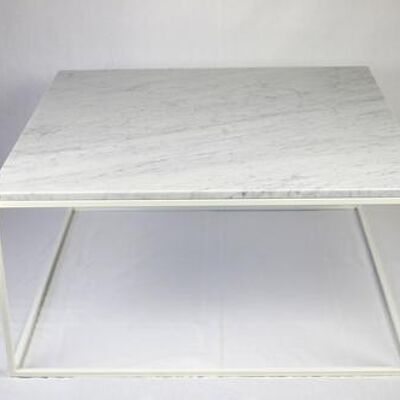Tavolino quadrato - bianco