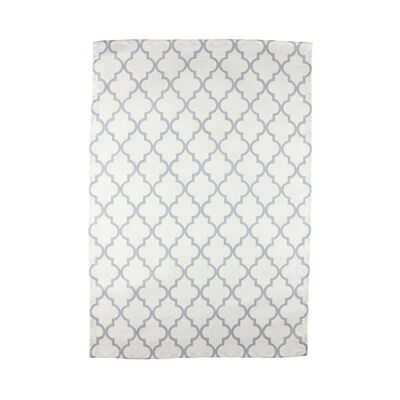 Kitchen towel Marrakech White gray