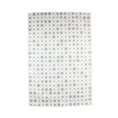Kitchen Towel Dots Gray