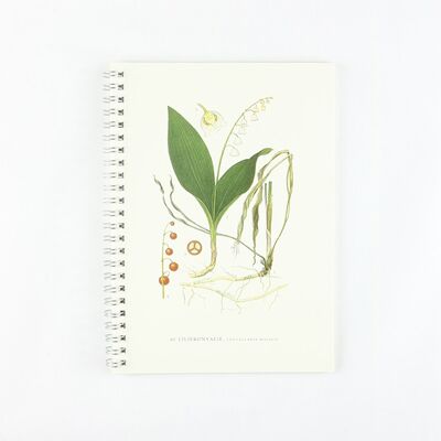 Notepad Lily of the Valley