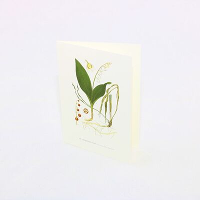 Carte de voeux Muguet - 15x21