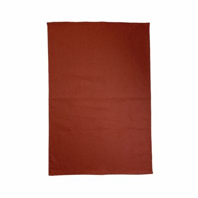 Kitchen towel Terracotta