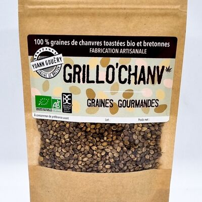 Graines Chanvre torréfiées "Grillo'Chanv" 100 g AB