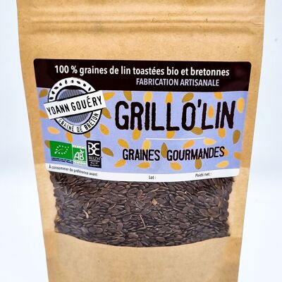 "Grillo'Lin" Toasted Flax Seeds 100 g AB