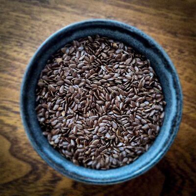 Roasted flax seeds "Grillo'Lin" 1 kg AB