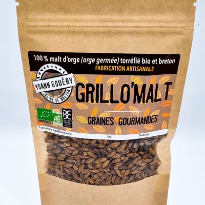 Roasted malt grains "Grillo'Malt" 100 g AB