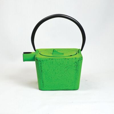 Tsuyu cast iron teapot 0.7l light green without saucer