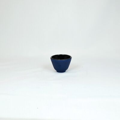 Iron cup Arare small blue