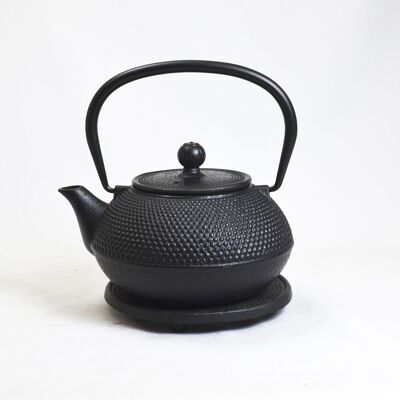 Arare cast iron teapot 0.9l black