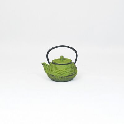 Arare mini tetera de hierro fundido 0,06l verde claro