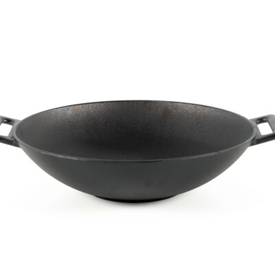 WOK LATT 31x8,5 CM HIERRO FUNDIDO ESMALTADO