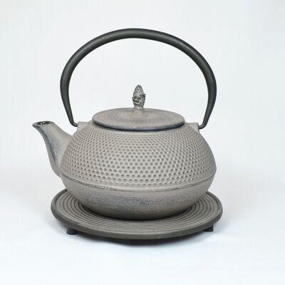 Arare cast iron teapot 1.2l grey