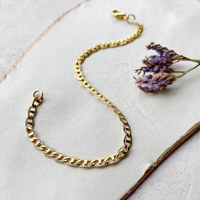 Boudicca - Simple Gold Chain Bracelet