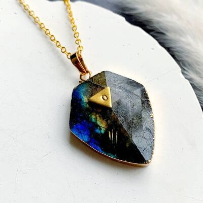 Flint- Labradorite Necklace