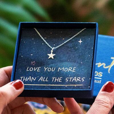 I Love You More Than All The Stars necklace_Necklace