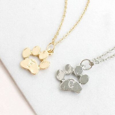 Paw-Some Animal Paw Print Necklace_Necklace only (1001370)