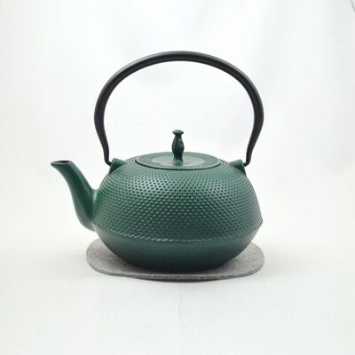 Modan na cast iron teapot 1.5l green