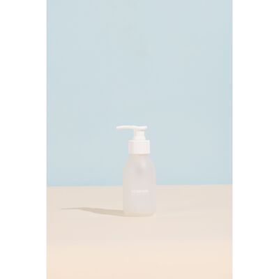 80ml refillable toothpaste glass bottle