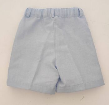 Oxford Blue Shorts 1