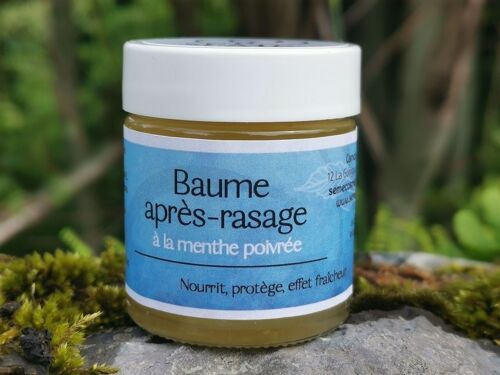 Baume après-rasage à la Menthe poivrée