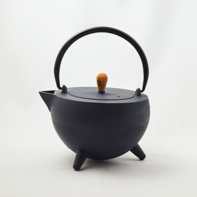 Pop 1.0l cast iron teapot blue