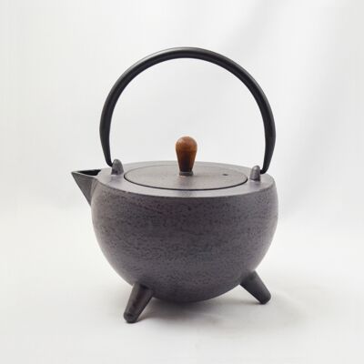 Pop 1.0l cast iron teapot grey