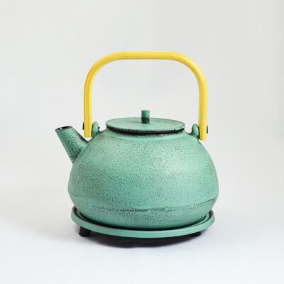 Mubing cast iron teapot 0.8l mint