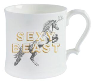 Tasse en porcelaine fine Sexy Beast