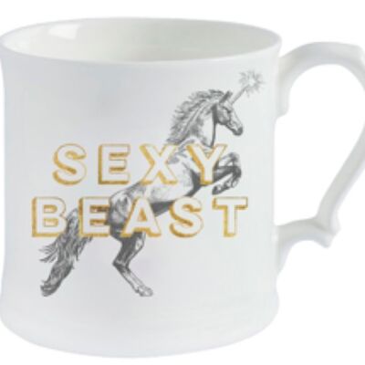 Sexy Beast Tasse aus feinem Porzellan