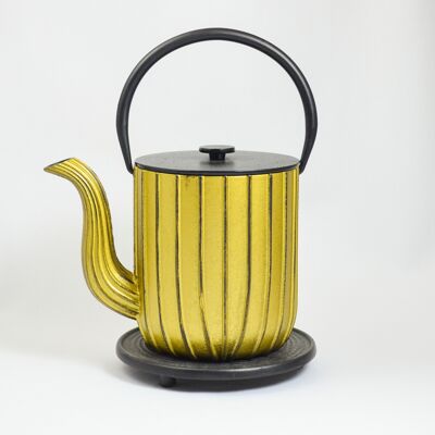 Mariage cast iron teapot 1.0l gold