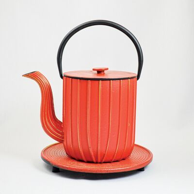 Mariage cast iron teapot 1.0l rose gold