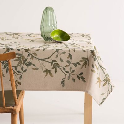 TABLECLOTH 140*240 GREEN BRUSH